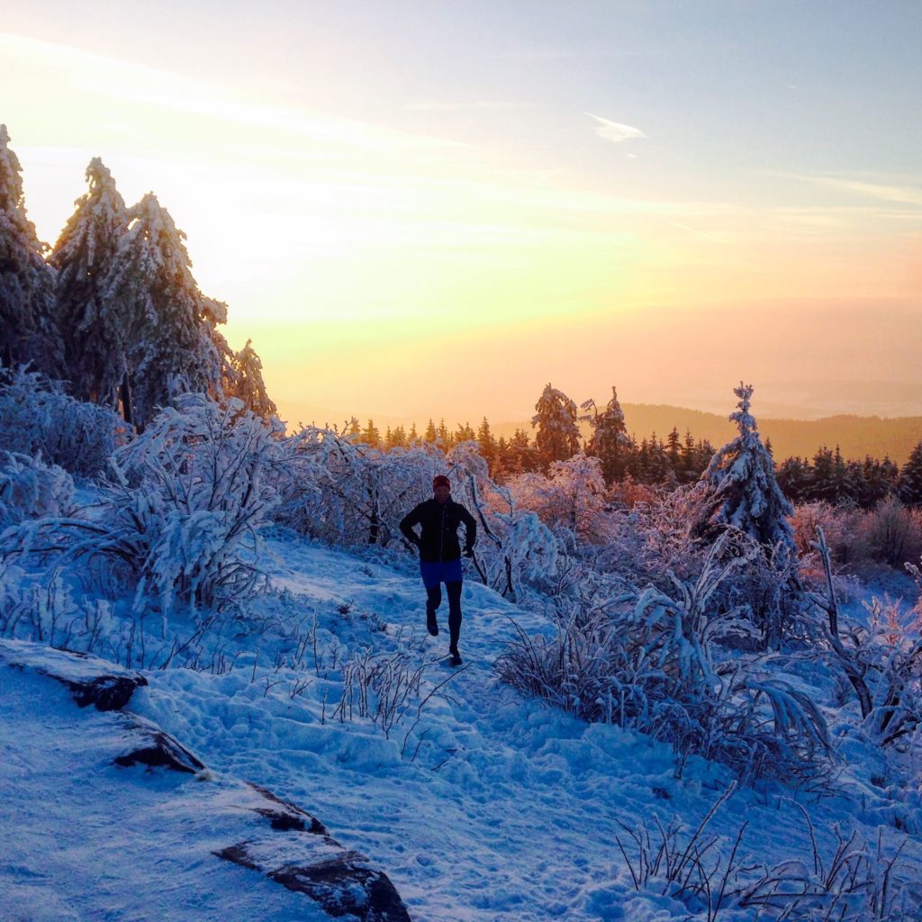 Trailrunning im Schnee